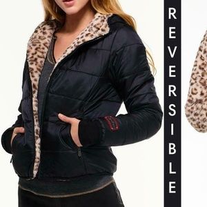 ALP-N-ROCK MERIBEL REVERSIBLE FAUX FUR JACKET
